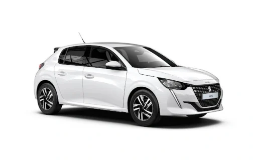 Peugeot 208 Blanche